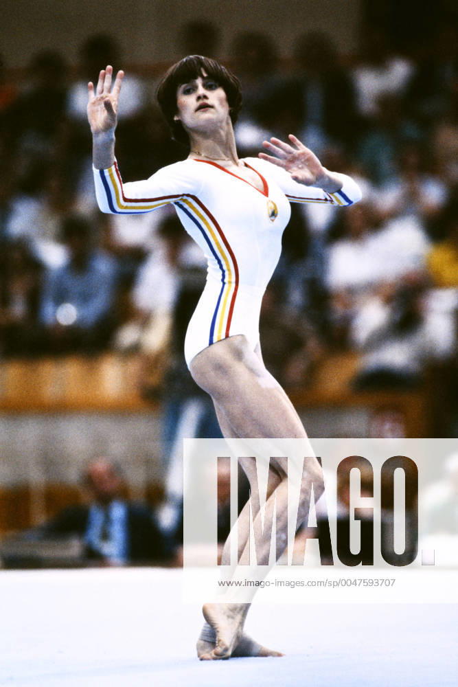 COMANECI Nadja Team ROU Olympic Champion Womens Gymnastics Summer Olympic Games 1980 in Moscow on 25 July 1980 in Moscow
