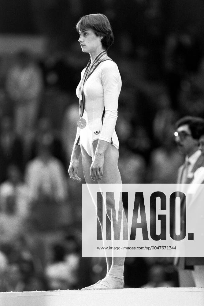 COMANECI Nadja Team ROU Olympic Champion Womens Gymnastics Summer Olympic Games 1980 in Moscow on 25 July 1980 in Moscow