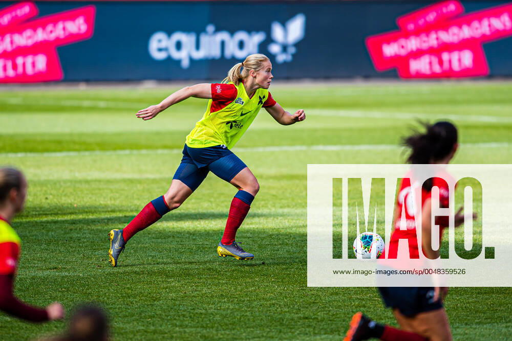 Julie Blakstad of the Norwegian womens national football team during a training session on September 20, 2020 in Oslo Photo Marius Simensen BILDBYRAN Cop 238 bbeng dam em kval em kvalifisering Women em kvalik football fotball fotboll norge norway soccer training training träning uefa euro qualifier,