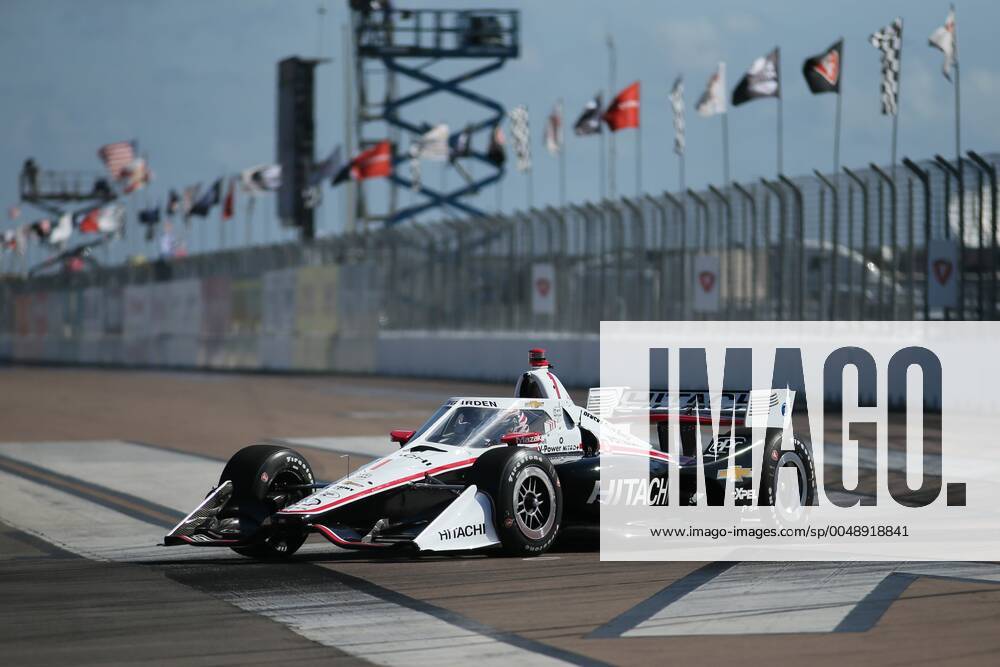 IndyCar, Indy Car, IRL, USA driver Josef Newgarden is seen rounding turn one during the morning IndyCar practice session at the Firestone Grand Prix of St. Petersburg on Saturday, Oct. 24, 2020 in St. Petersburg. St. Petersburg USA - ZUMAs70_ 0105849220st