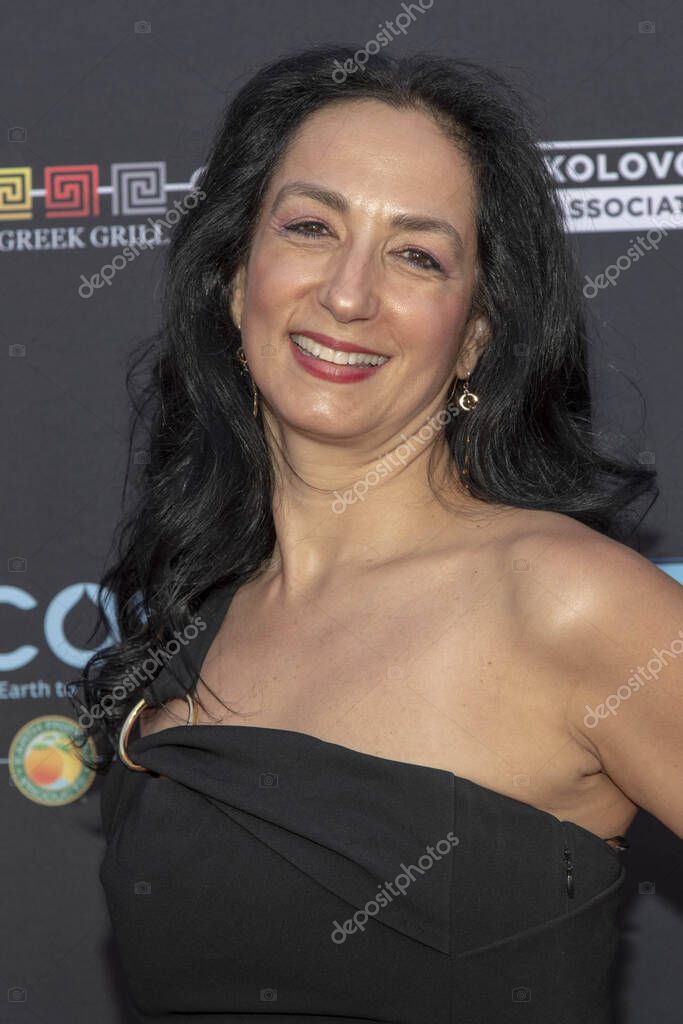 Prof. Katerina Zacharia PHD attends 12th Annual Los Angeles Greek Film Festival Perfect Strangers Premiere at the Egyptian Theatre in Hollywood, California on June 10, 2018