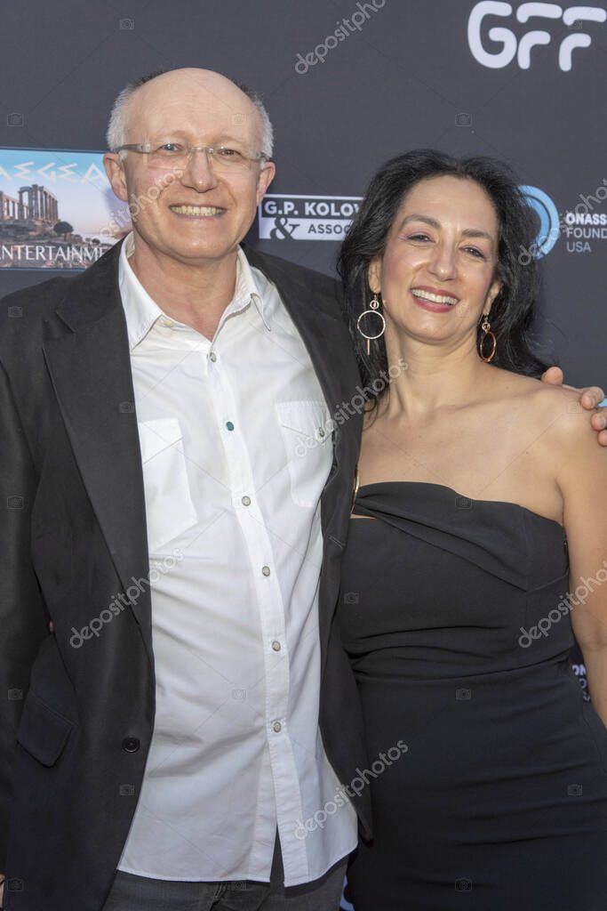 Mladen Milicevic, Prof. Katerina Zacharia PHD attend 12th Annual Los Angeles Greek Film Festival Perfect Strangers Premiere at the Egyptian Theatre in Hollywood, California on June 10, 2018