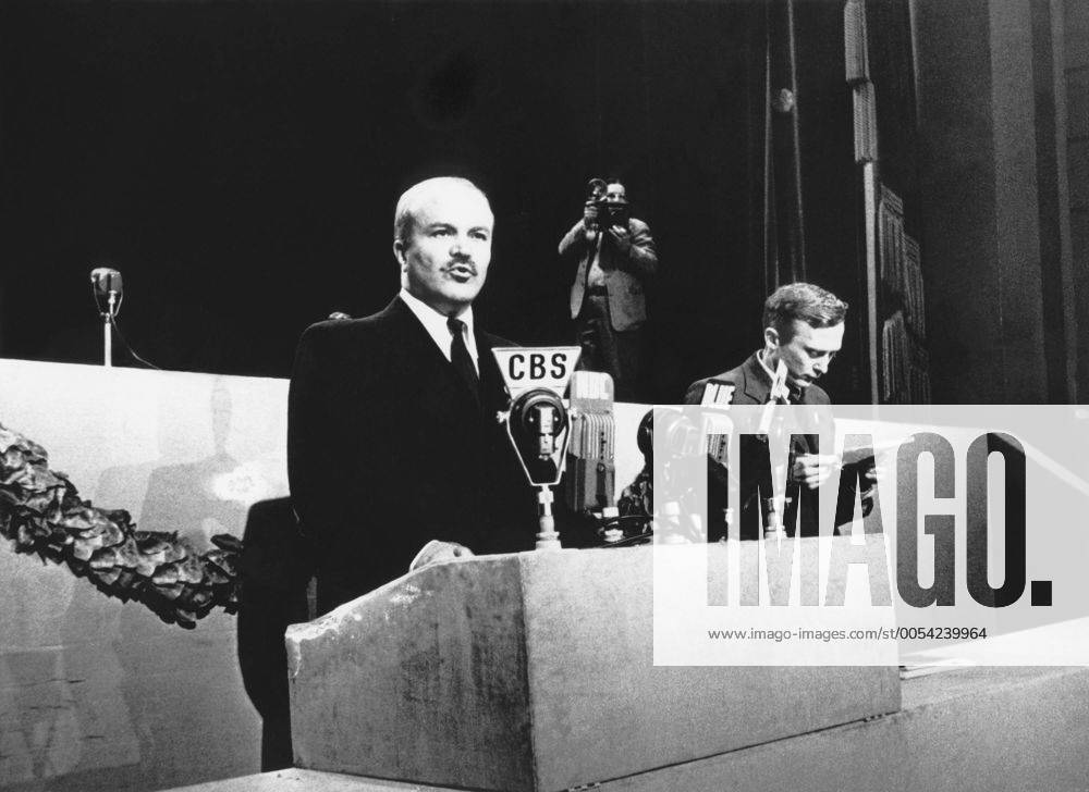 USA. Minister of Foreign Affairs of the USSR Vyacheslav Molotov makes a speech at the conference in San Francisco. 187089