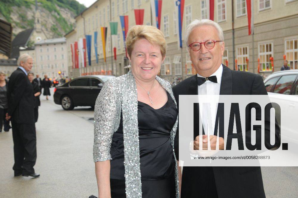 Brigitte Ederer, Siemens, Gatte Hannes Swoboda,EU-Parlament, Premierengäste Ariadne auf Naxos, Haus für Mozart, Salzburger Festspiele, Salzburg