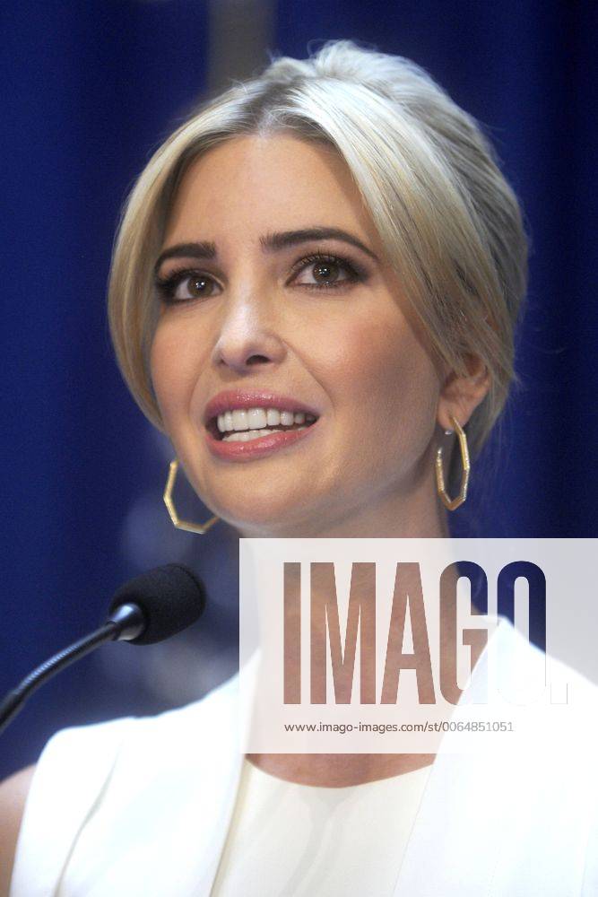 Ivanka Trump bei der Bekanntgabe der Kandidatur Donald Trumps für den US-Präsidentschaftswahlkampf im Trump Tower. Trump ist der 12. Republikaner, der sich für die Kandidatur bewirbt. New York, 16.06.2015 Foto:xD.Tinex xFuturexImage