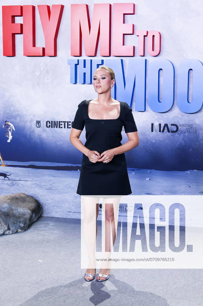 Scarlett Johansson at the premiere of the movie Fly Me to the Moon at Matadero Madrid Madrid, 11 07 2024 Scarlett Johansson Foto:Fotografosx xFuturexImage