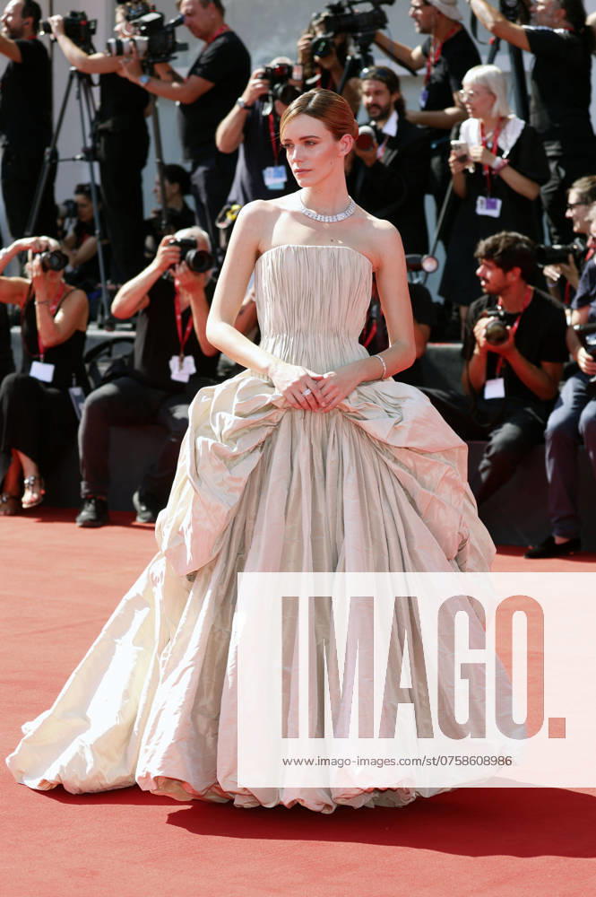 Stacy Martin at the premiere of the feature film The Brutalist at the Biennale di Venezia 2024 81 Venice International Film Festival at the Palazzo del Cinema Venice, 01 09 2024 Foto:xD.xBedrosianx xFuturexImagex brutalist_4914