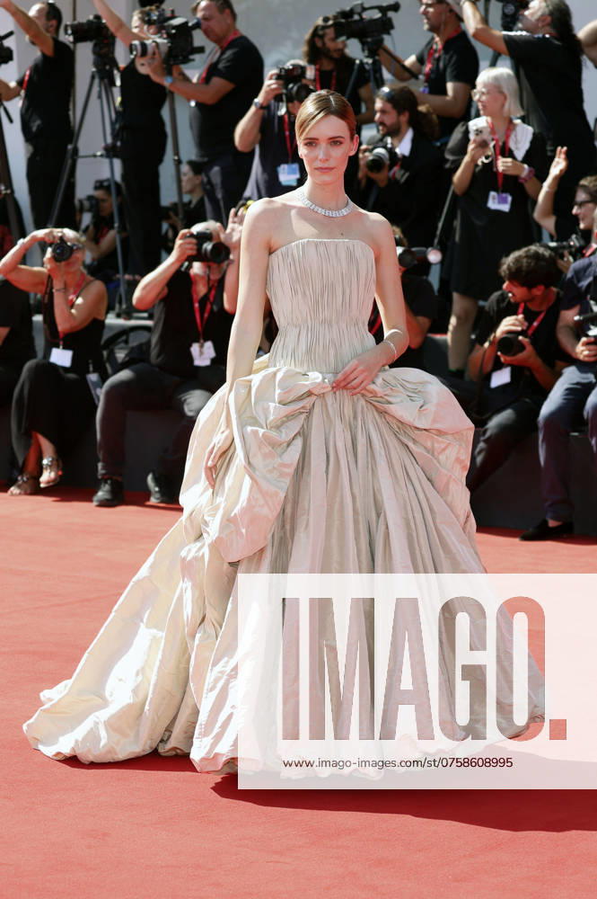 Stacy Martin at the premiere of the feature film The Brutalist at the Biennale di Venezia 2024 81 Venice International Film Festival at the Palazzo del Cinema Venice, 01 09 2024 Foto:xD.xBedrosianx xFuturexImagex brutalist_4916