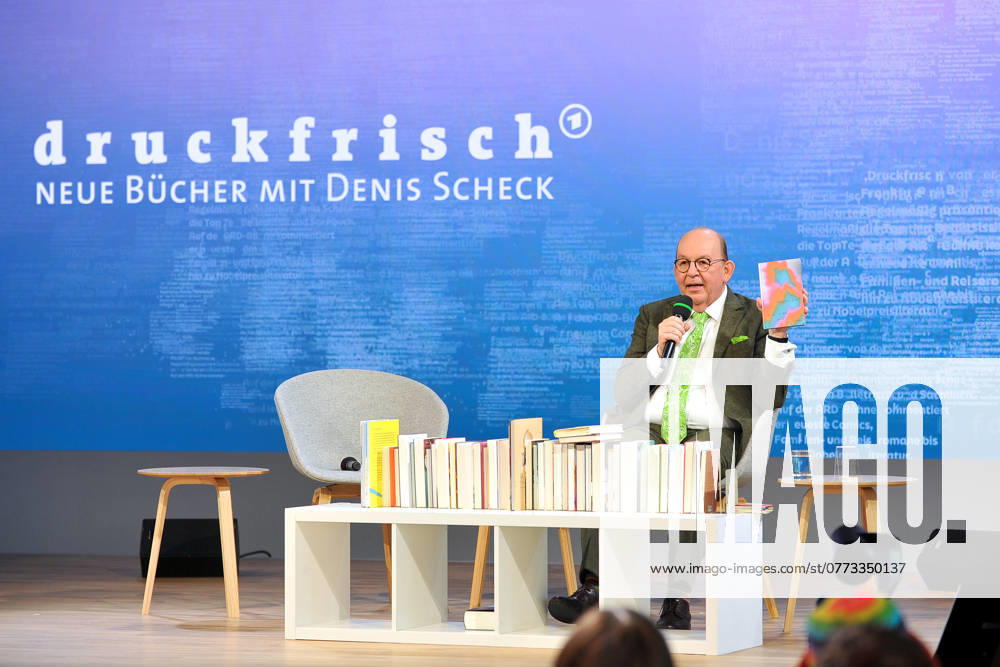 Frankfurt Book Fair 2024 Literary critic Denis Scheck on 17 10 2024 at the Frankfurt Book Fair 20241017MWI010068