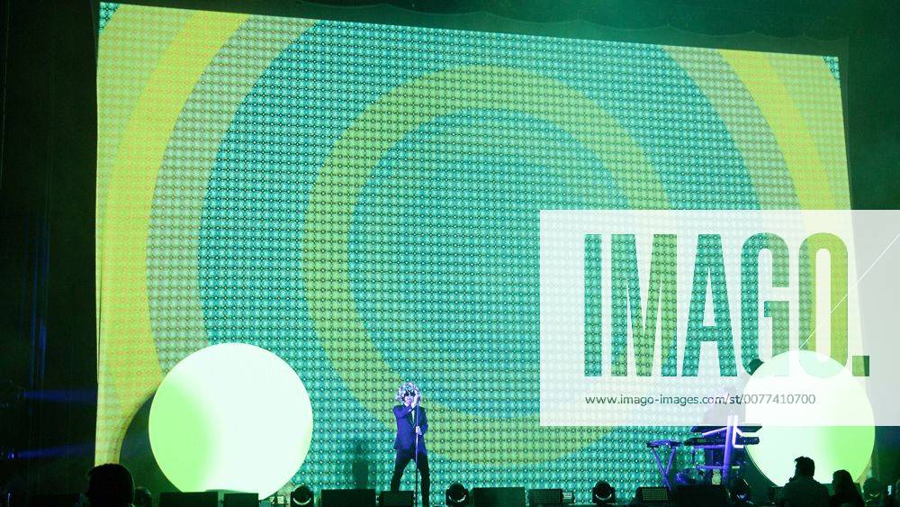 Glasgow, Scotland, UK - Neil Tennant and Chris Lowe of Pet Shop Boys in concert at The Clyde Auditorium, Glasgow, Scotland, Great Britain 21st February 2017 Scotland, UK - ZUMAr152 20170221_zaa_r152_017