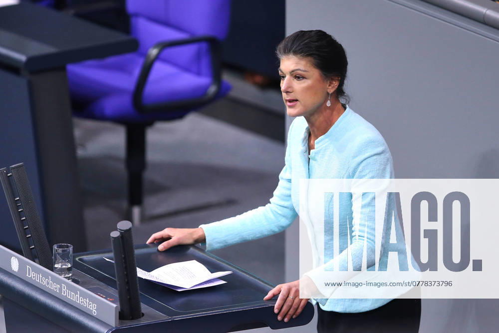 German Bundestag 197 Bundestag session Sahra Wagenknecht, BSW