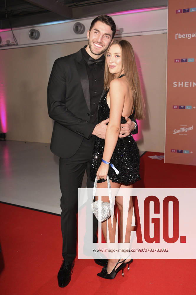 Dennis Gries and Katja Geretschuchin at the presentation of the Reality Awards 2024 at the MMC Studios Cologne, 07 12 2024 Foto:xN.xKubelkax xFuturexImagex reality_4317