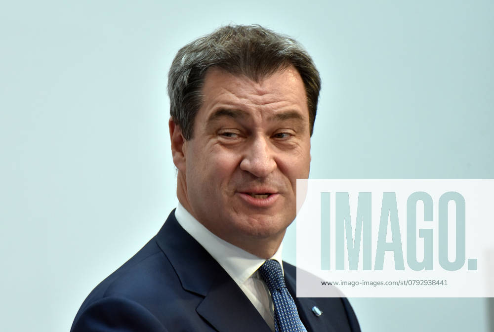 Markus Soeder CSU Chairman of the party and Bayr State Premier at Statement to the Auszaehlung to European elections, at Konrad Adenauer House in Berlin on 26 05 2019, Berlin Germany