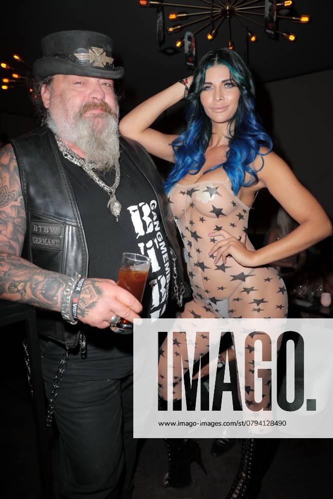 Visit X Venus Opening Party 2018, Freddy Gantenberg and Micaela Schaefer, Berlin, Apartment Rooftop Bar, Amano Grand Central, Berlin Germany, Germany