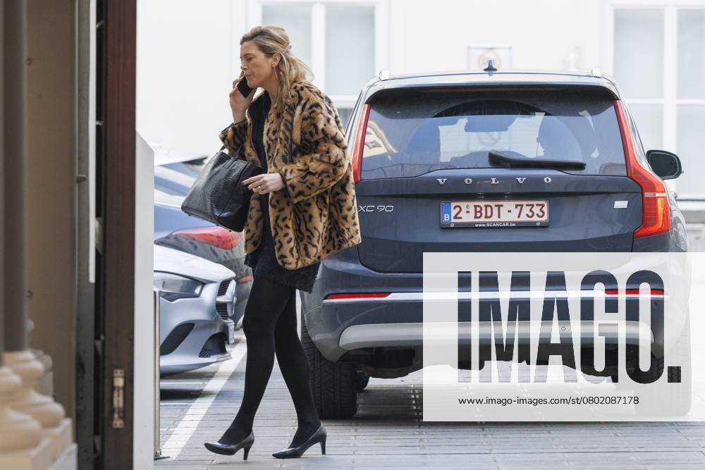 Minister of Justice Annelies Verlinden arrives for a Minister s council meeting of the Federal Government, in Brussels, Friday 14 February 2025. NICOLASxMAETERLINCK 112428415