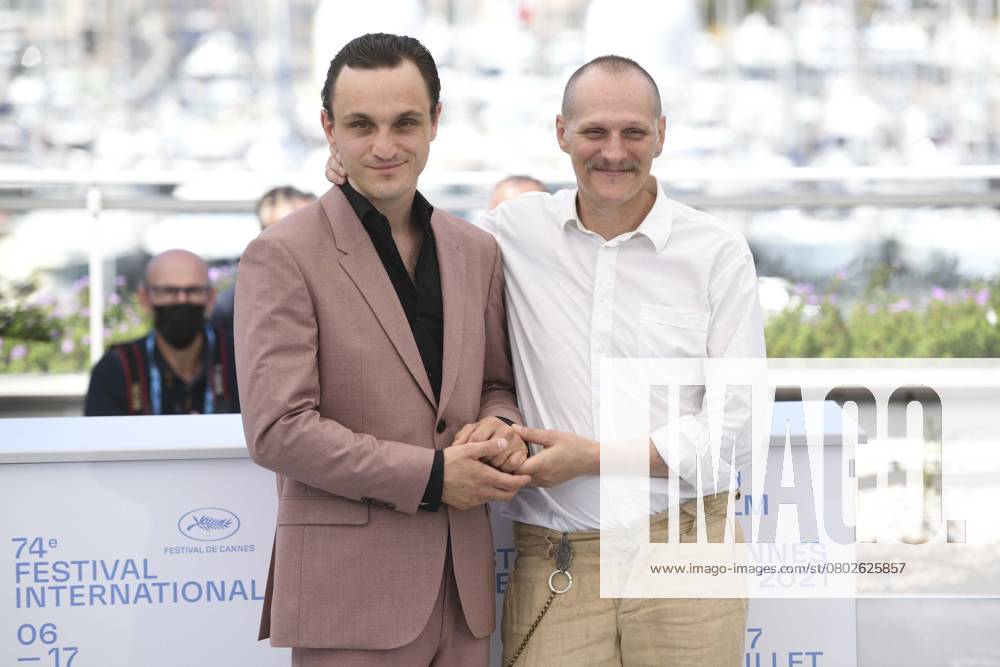 Franz Rogowski, Georg Friedrich AT The photocall of The Film Great Freedom Great Freedom during The 74th Festival de Cannes Cannes Film Festival in The Palais you Festival ON The Croisette in Cannes, France, 09 June 2021 Cotes D Azur France France