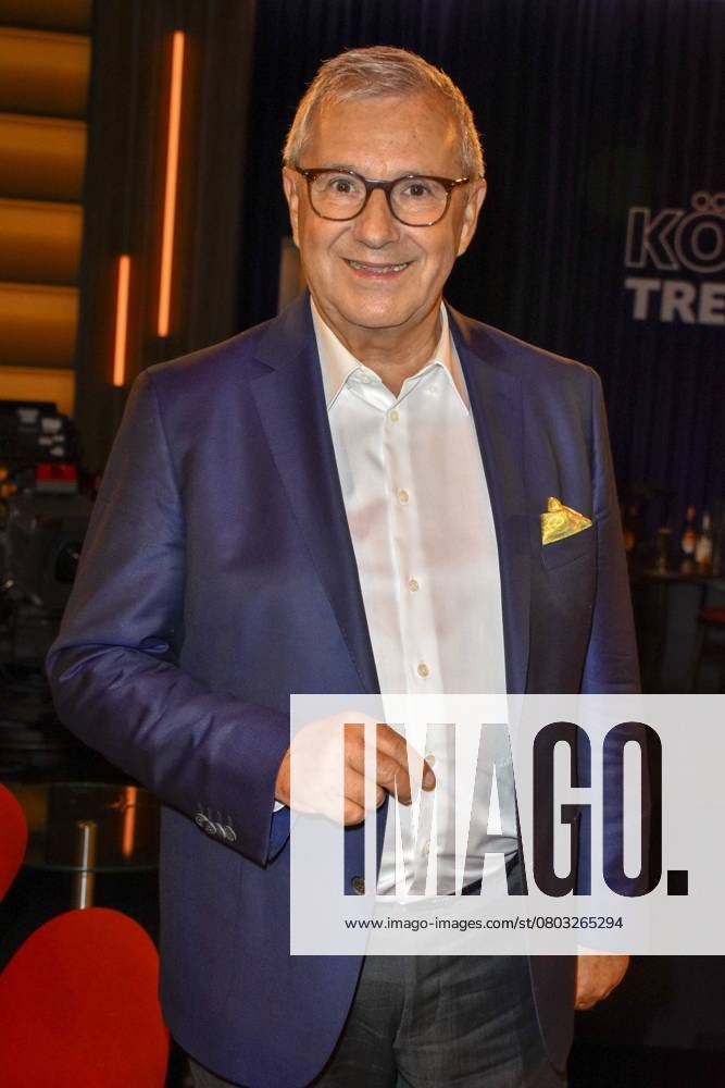 Jan Hofer TV presenter RTL to Guest in the WDR Talk show Koelner Meet on Friday 02 September 2022 from the WDR Studio in Cologne