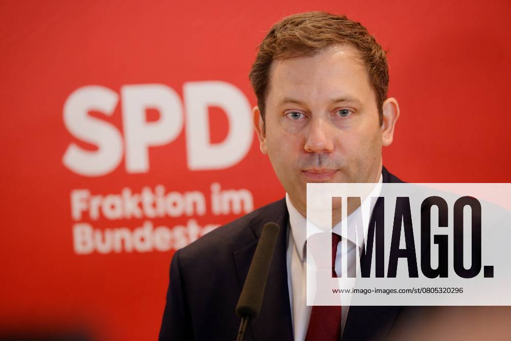 Lars Klingbeil, SPD party leader and new leader of the SPD parliamentary group in the Bundestag, Germany, Berlin, Reichstag, SPD parliamentary group in the Bundestag