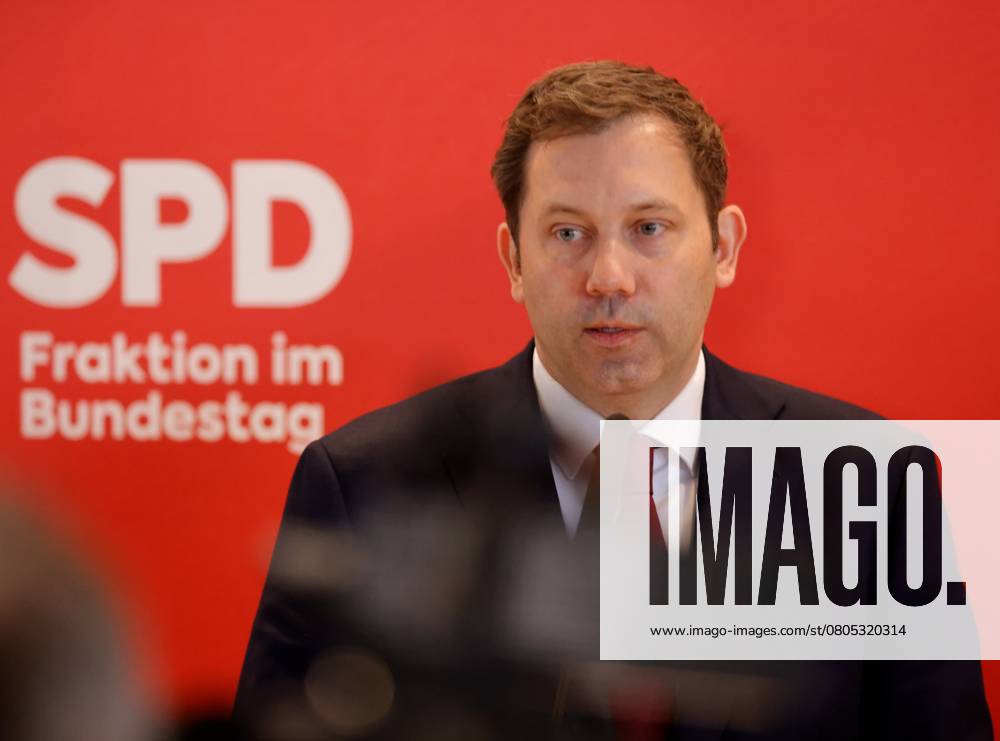 Lars Klingbeil, SPD party leader and new leader of the SPD parliamentary group in the Bundestag, Germany, Berlin, Reichstag, SPD parliamentary group in the Bundestag