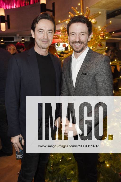 Martin Bachmann and Oliver Berben at the Medienboard Vorweihnachtsparty 2017 in the Säparchen Berlin 07 12 2017 Foto:xF.xFuturexImage