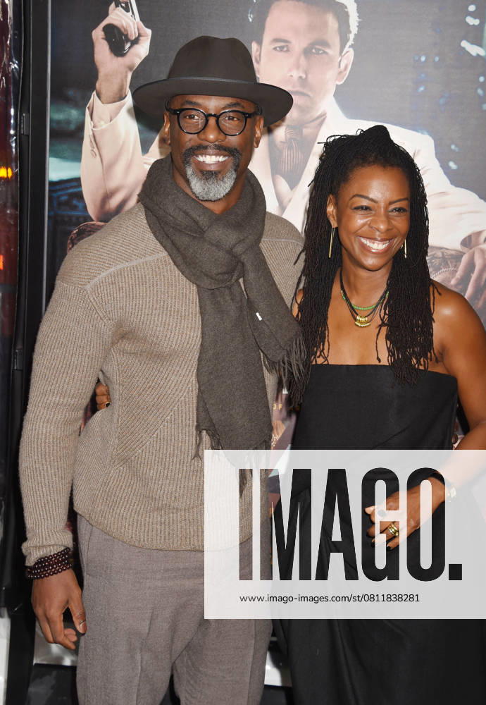 Live By Night - LA premiere arrivals HOLLYWOOD, CA - JANUARY 09: Actor Isaiah Washington (L) and Jenisa Garland arrive at the Premiere Of Warner Bros. Pictures Live By Night at TCL Chinese Theatre on January 9, 2017 in Hollywood, California. CAP ROT TM TM ROT Hollywood CA USA