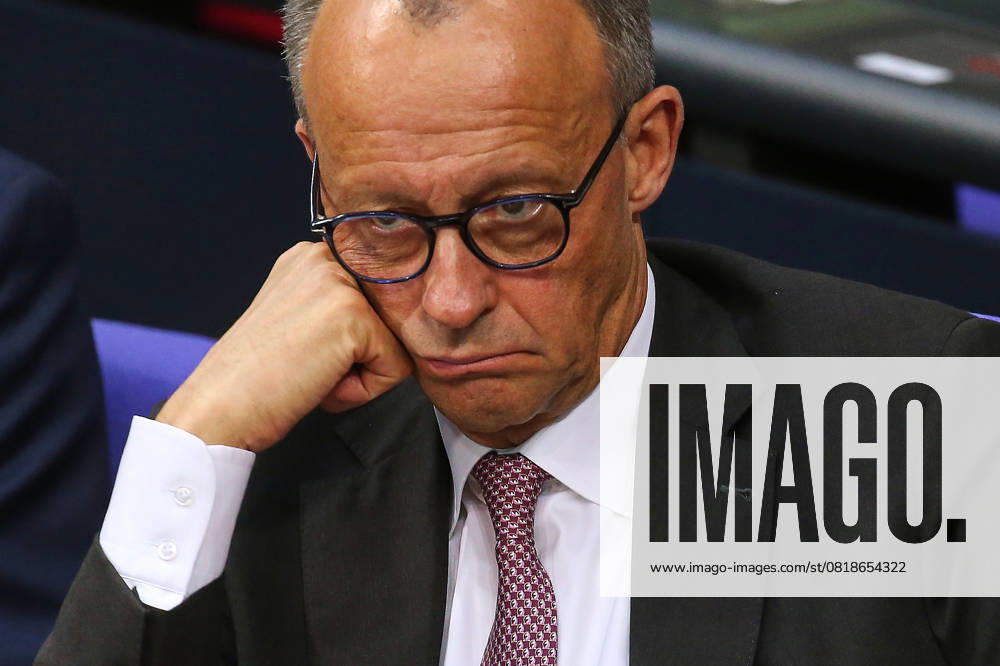 German Bundestag 4 Bundestag session Federal Chancellor Friedrich Merz CDU