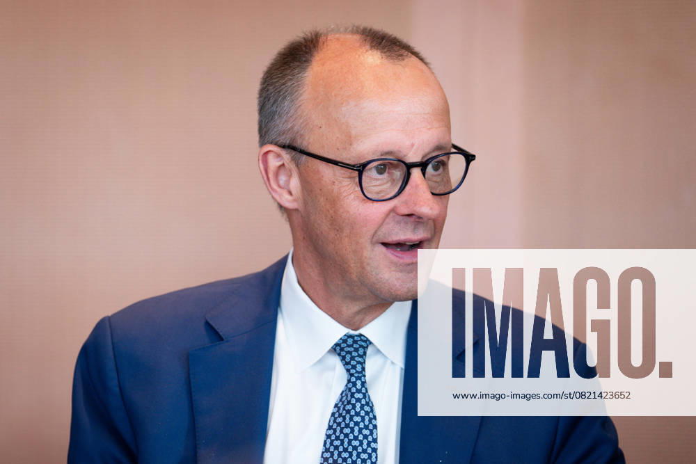 5 Meeting of the Federal Cabinet, 04 06 2025, Berlin, Federal Chancellor Friedrich Merz CDU in portrait in the run-up to the cabinet meeting, Meeting of the Federal Cabinet in the Federal Chancellery in Berlin Berlin Berlin Germany