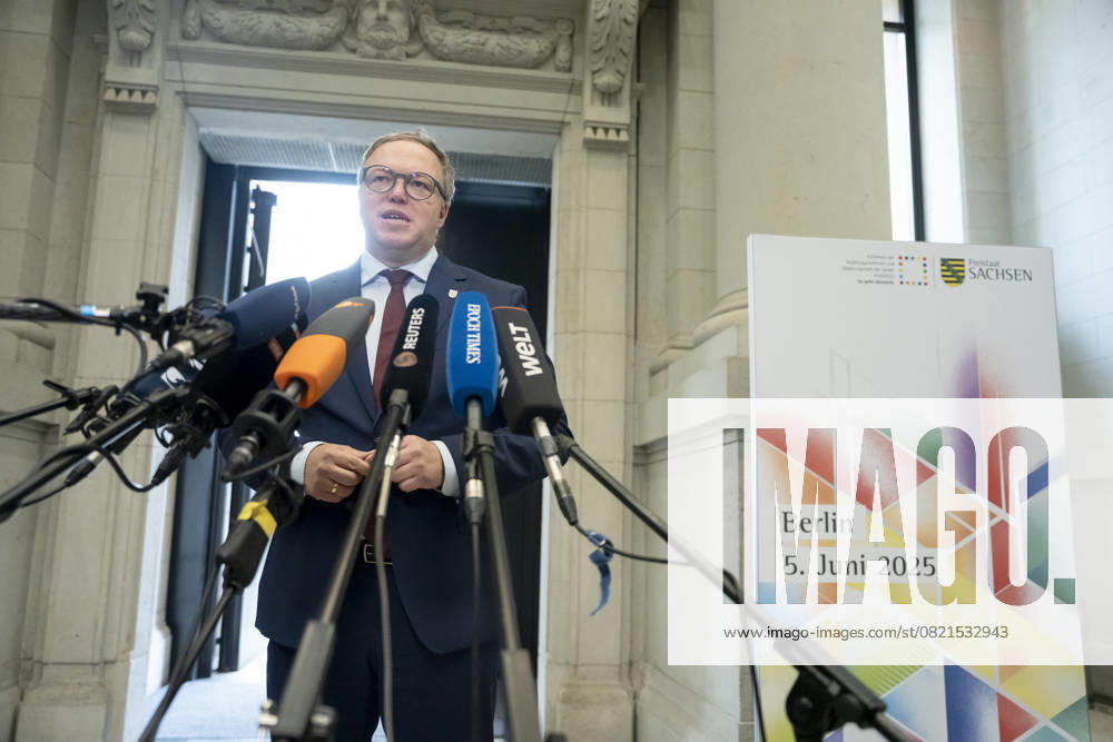 Mario Voigt, Minister President, Thuringia, CDU Minister Presidents Conference, Bundesrat, MPK, Mario Voigt, Minister President, Thuringia, CDU Berlin Berlin GER