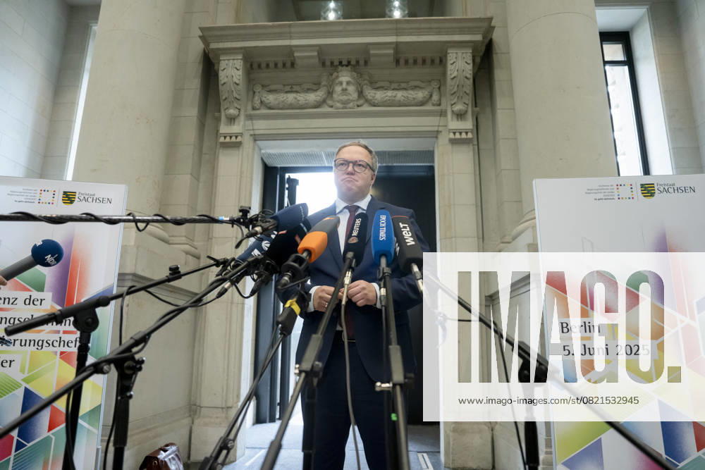 Mario Voigt, Minister President, Thuringia, CDU Minister Presidents Conference, Bundesrat, MPK, Mario Voigt, Minister President, Thuringia, CDU Berlin Berlin GER