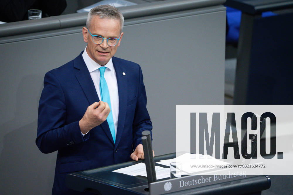 German Bundestag, 10th plenary session Markus Reichel CDU in portrait during his speech on the agenda item Repeal of the Supply Chain Due Diligence Act at the 10th session of the German Bundestag in Berlin, 05 06 2025 Berlin Berlin Germany