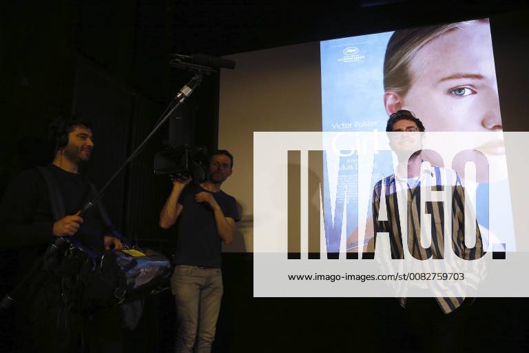 Director Lukas Dhont pictured during a press conference of the VAF, Flemish audiovisual foundation, regarding the Belgian selection for the Cannes Film Festival, Thursday 12 April 2018, in Brussels. NICOLASxMAETERLINCK 05328056