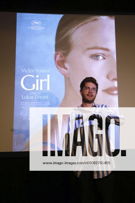 Director Lukas Dhont pictured during a press conference of the VAF, Flemish audiovisual foundation, regarding the Belgian selection for the Cannes Film Festival, Thursday 12 April 2018, in Brussels. NICOLASxMAETERLINCK 05328057