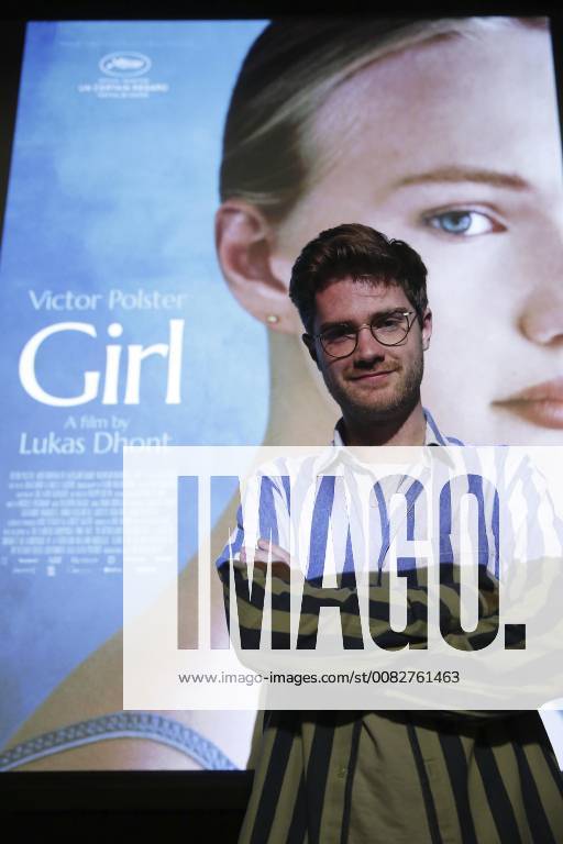 Director Lukas Dhont pictured during a press conference of the VAF, Flemish audiovisual foundation, regarding the Belgian selection for the Cannes Film Festival, Thursday 12 April 2018, in Brussels. NICOLASxMAETERLINCK 05328065
