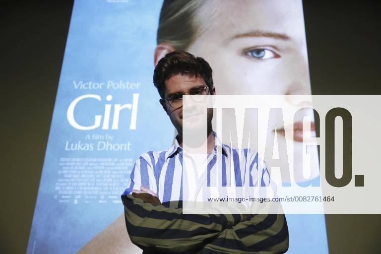 Director Lukas Dhont pictured during a press conference of the VAF, Flemish audiovisual foundation, regarding the Belgian selection for the Cannes Film Festival, Thursday 12 April 2018, in Brussels. NICOLASxMAETERLINCK 05328066