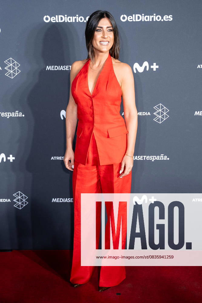 Alba Dueo±as attends the 25th anniversary party of the television platform Ver Tele, where prominent Spanish television personalities gathered. Madrid SPAIN - ZUMAc270 20251001_zip_c270_076