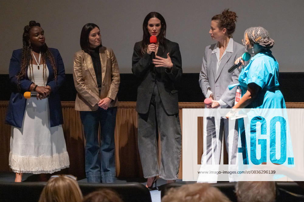 48th Mill Valley Film Festival - Special Screening Charliebird Shaki Alliu, Maria Peyramaure, Samantha Smart, Libby Ewing and Bri anna Moore attend the screening of Charliebird during the 48th Mill Valley Film Festival at the Christopher B. Smith Rafael Film Center on October 04, 2025 in San Rafael, California. San Rafael San Rafael Film Center California USA