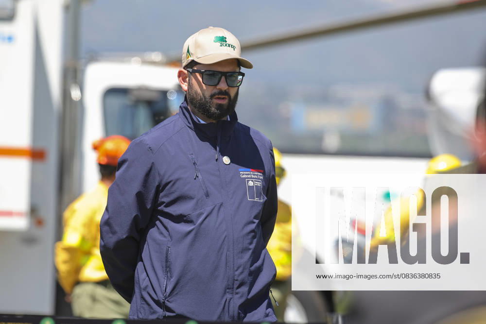 The President of the Republic, Gabriel Boric Font, heads the launching of the Action Plan 2025 2026 for the prevention, mitigation and control of forest fires Diego Martin Aton Chile, Aton 1050718 jpeg