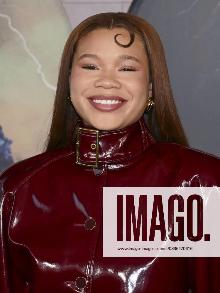 American actress STORM REID attends the Los Angeles red carpet premiere of Netflix s Frankenstein Los Angeles USA - ZUMAb173 20251006_aap_b173_132