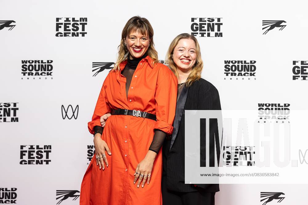 Actress Anemone Valcke (L) pictured during the opening night of the 52th edition of the Film Fest Gent film festival in Gent on Wednesday 08 October 2025. The film Julian by Flemish director Cato Kusters opens tonight of the film festival (08-19 10). JAMESxARTHURxGEKIERE 136360299