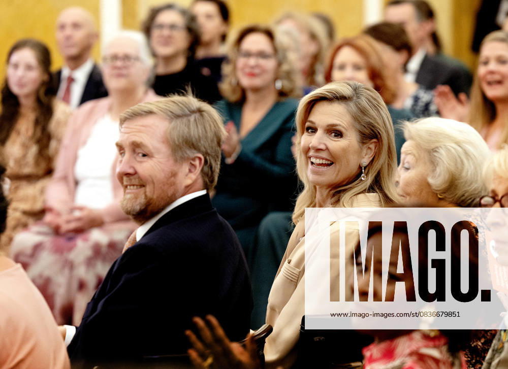 Palace Queen Maxima, with King Willem-Alexander, attended the 2025 Appeltjes van Oranje (Apples of Orange) awards at palace Noordeinde in The Hague. Â
