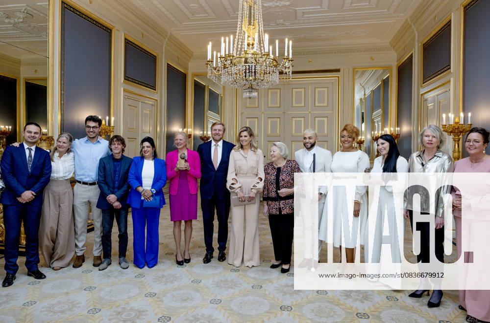 Palace Queen Maxima, with King Willem-Alexander and Princess Beatrix, attended the 2025 Appeltjes van Oranje (Apples of Orange) awards at palace Noordeinde in The Hague. Winners are Straatconsultaat, Pro Bista and Takecarebnb Â