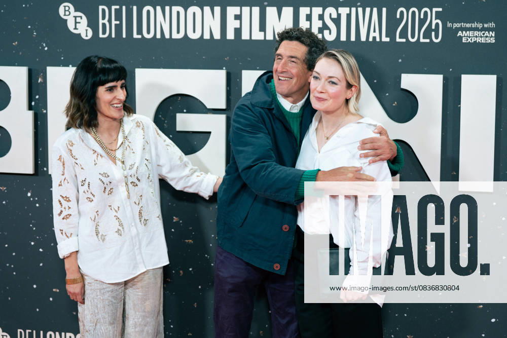 (L-R) Kasia Malipan, Robbie Ryan and Hayley Williams attend the Bugonia Headline Gala at the 69th BFI London Film Festival at The Royal Festival Hall London United Kingdom - ZUMAs197 20251010_aaa_s197_452
