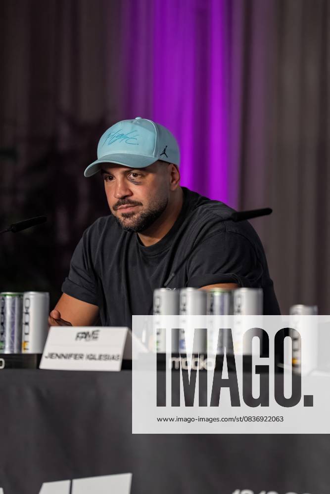 Press conference Fame Fighting 2025 Yasin Cilingir at the press conference for Fame Fighting 2025 on 11 10 2025 at the Atlantic Hotel Essen Essen Atlantic Hotel Nordrhein Westfalen