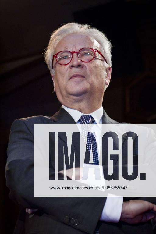 - BRUSSELS, BELGIUM: Hannes Swoboda S&D Austria pictured before his speech at a reception on the occasion of the 20th anniversary of the Party of European Socialists (PES), the family of European social-democrats, Monday 18 February 2013 in Brussels. AURORExBELOT x41422721x