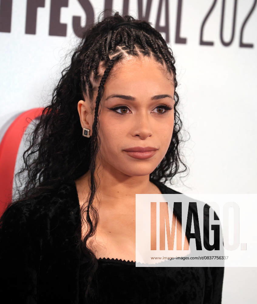 Jasmin Nunes attends the 100 Nights of Hero Closing Gala at The 69th BFI London Film Festival. London United Kingdom - ZUMAs197 20251019_aaa_s197_891