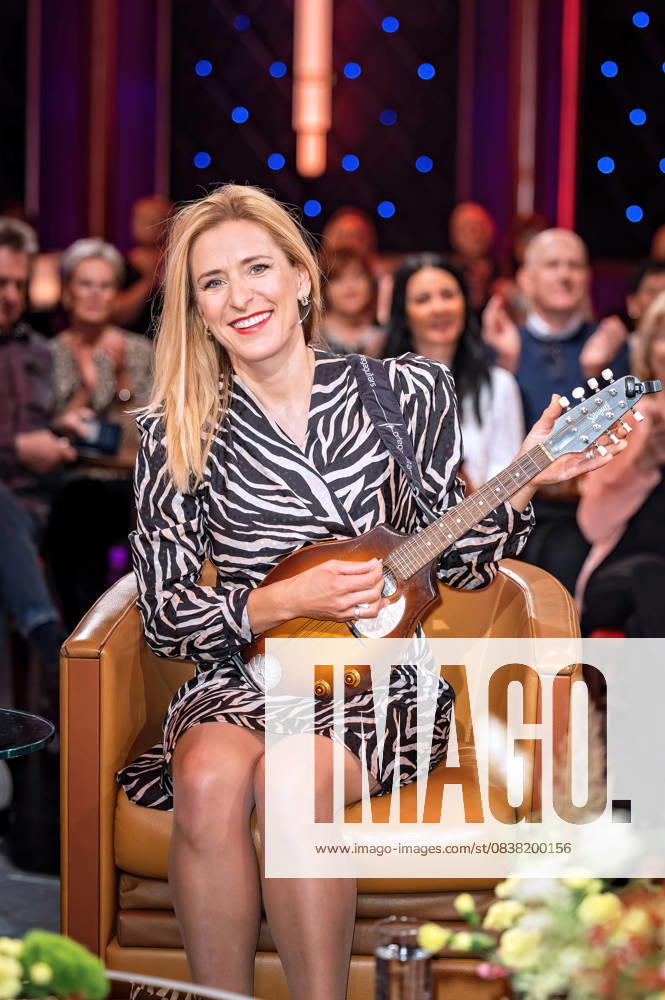 MDR Riverboat singer Stefanie Hertel on the occasion of the recording of the MDR talk show Riverboat on 24 10 2025 at Mediacity Leipzig 20251024SFL0034