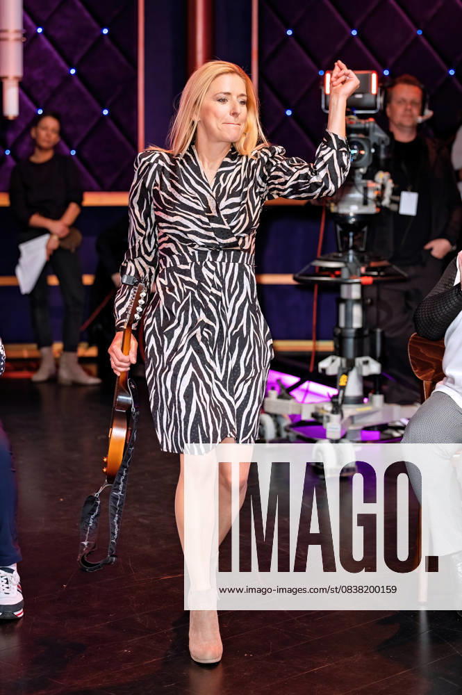 MDR Riverboat singer Stefanie Hertel on the occasion of the recording of the MDR talk show Riverboat on 24 10 2025 at Mediacity Leipzig 20251024SFL0042