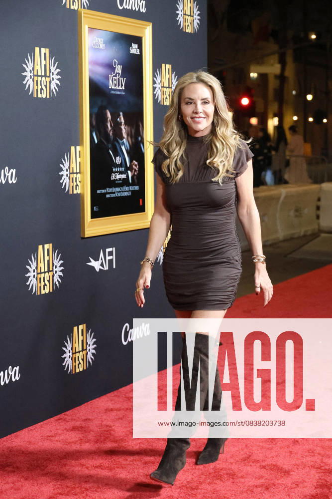 Sandra Silverman at the AFI FEST 2025 Jay Kelly Premiere at the TCL Chinese Theatre IMAX Los Angeles USA - ZUMAg107 20251023_zep_g107_076