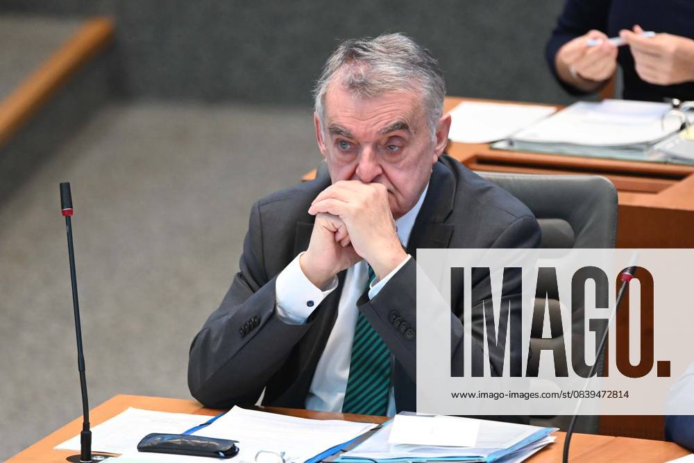 Herbert REUL, CDU, Minister of the Interior of the State of North Rhine-Westphalia, 105 Session of the State Parliament of North Rhine-Westphalia, in the State Parliament of North Rhine-Westphalia NRW, Duesseldorf on 05 11 2025,