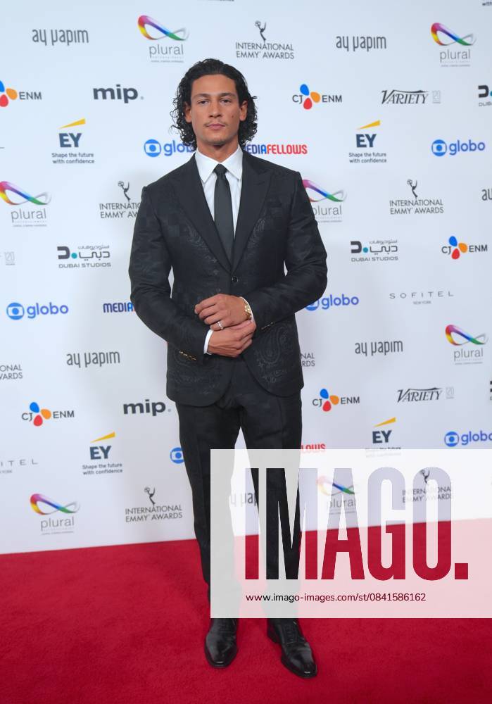 53rd International Emmy Awards NEW YORK, US - NOV 24: Emilio Sakraya attends the 53rd International Emmy Awards Gala on Monday night, November 24, 2025, in New York City. Selcuk Acar Anadolu New York United States. Editorial use only. Please get in touch for any other usage.